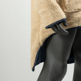 CREAM SHERPA FLEECE - The reversible waterproof Anoraq