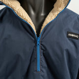 CREAM SHERPA FLEECE - The reversible waterproof Anoraq