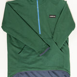 GREEN ORGANIC COTTON - The reversible water resistant Anoraq