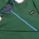 GREEN ORGANIC COTTON - The reversible water resistant Anoraq