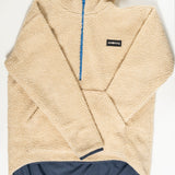 CREAM SHERPA FLEECE - The reversible waterproof Anoraq