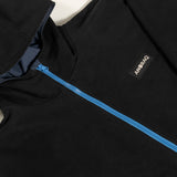 BLACK ORGANIC COTTON - The reversible water resistant Anoraq