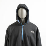 BLACK ORGANIC COTTON - The reversible water resistant Anoraq