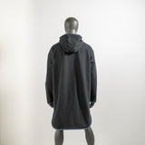 BLACK ORGANIC COTTON - The reversible water resistant Anoraq