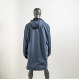 BLACK ORGANIC COTTON - The reversible water resistant Anoraq